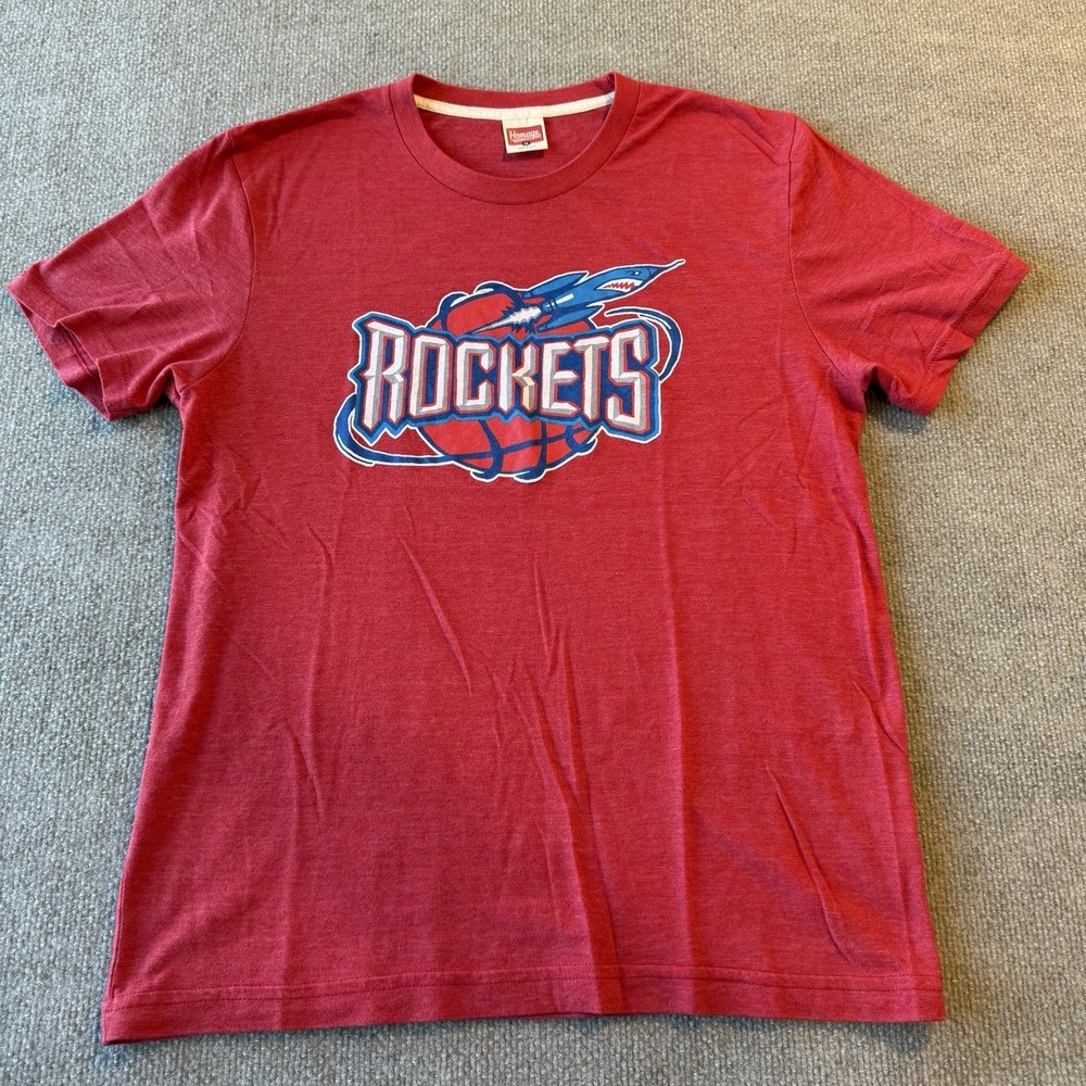 NBA‎ Vintage Homage Houston Rockets T Shirt Size M Single Stitch